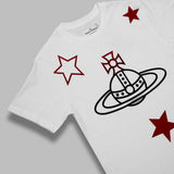 orb & stars classics t-shirt 3G010056-J00B9- A401 VIVIENNE WESTWOOD 