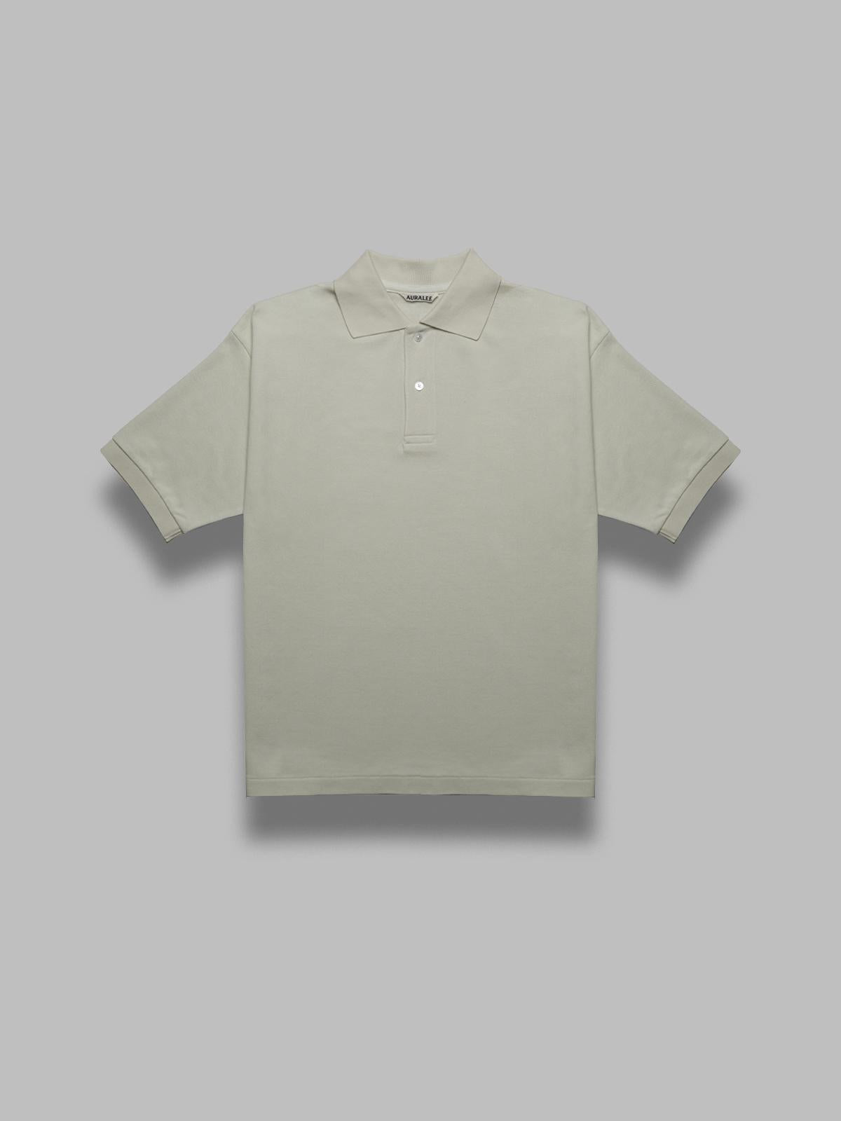 pima cotton heavy pique polo A25SP01SK- PIS AURALEE 