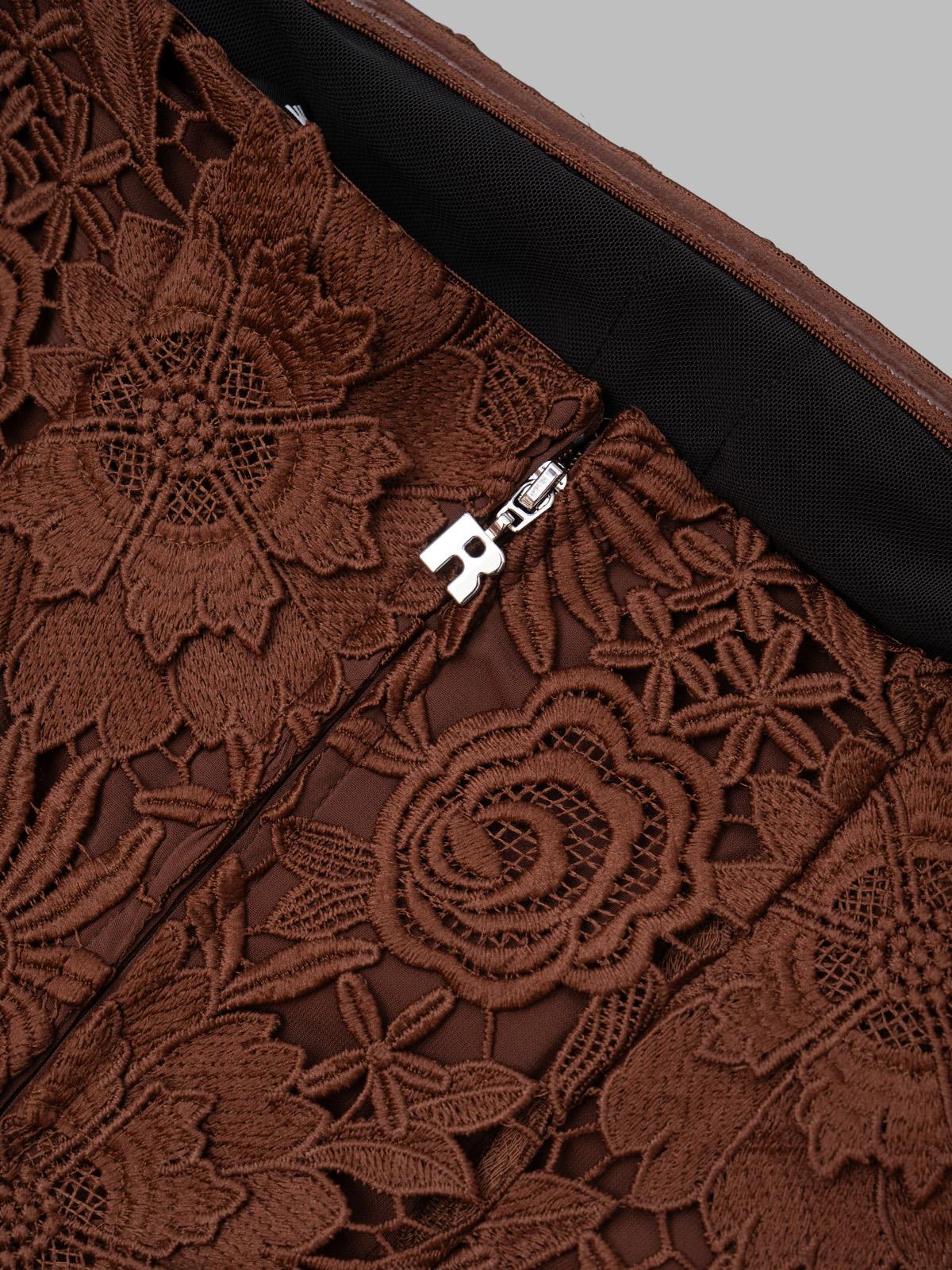 3d lace midi dress 1156242037-BCR1822- 2037 ROTATE 