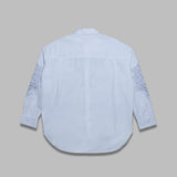 hoofd lace panelled shirt