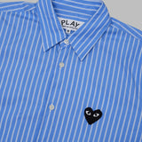 t-shirt black emblem woven AX-B022-051- STRP COMME DES GARÇONS PLAY 