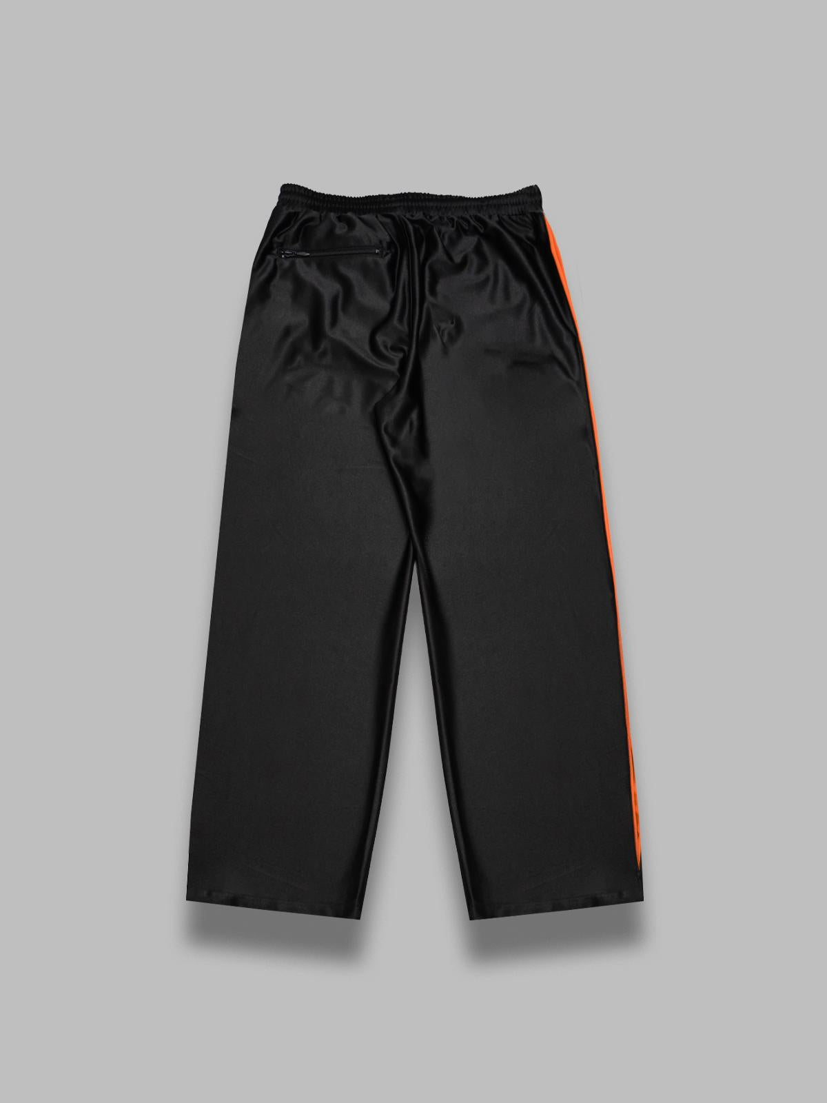 track pant - tricot sateen SX218- BLACK NEEDLES 
