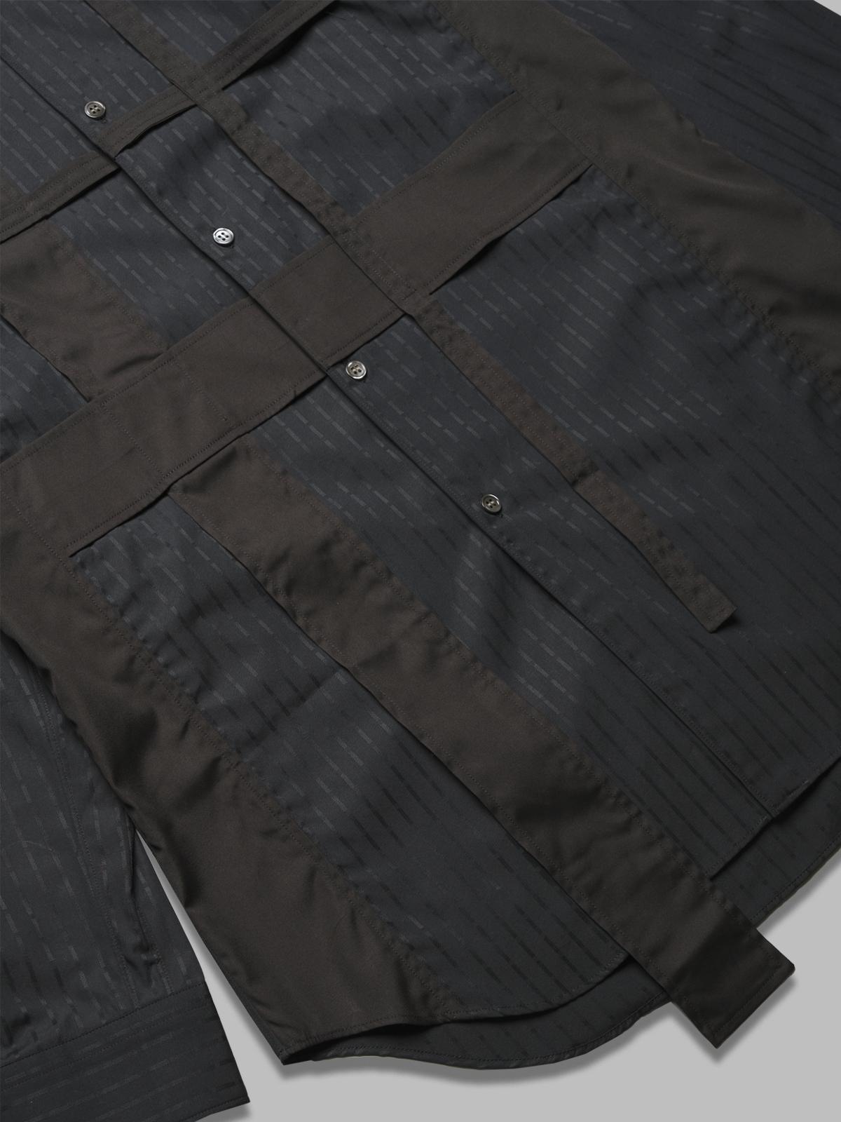 men's shirt woven FO-B025-S25- BK COMME DES GARÇONS SHIRT 
