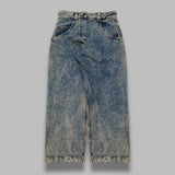 backwards jeans woven VAQ11P007- BL VAQUERA 
