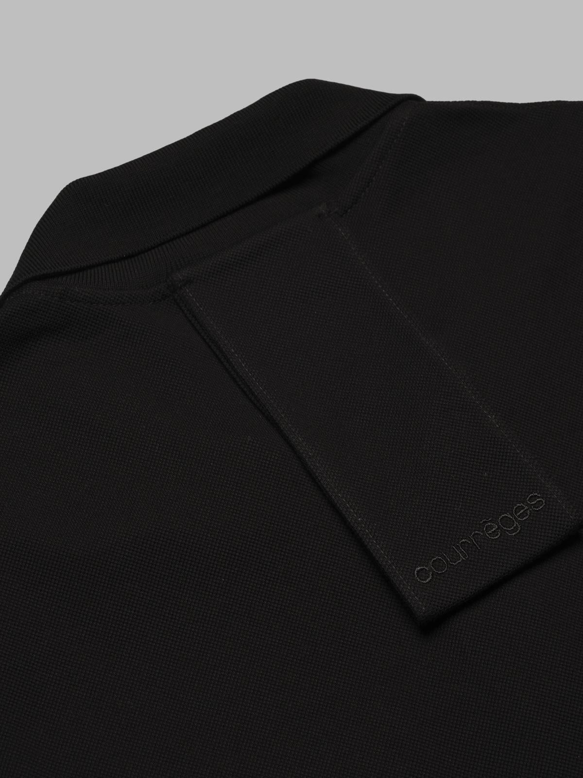 ac cotton piquè polo 125JPO036JS0193 9999 COURRÈGES 