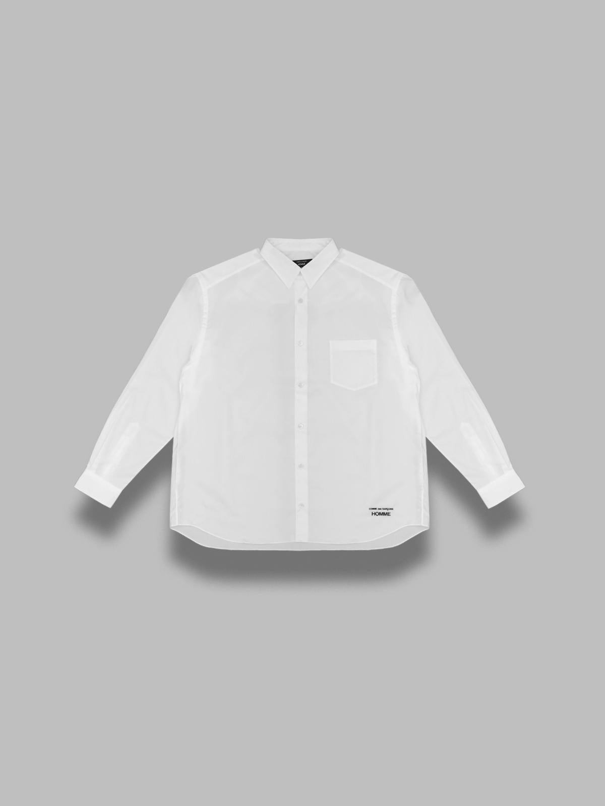 men's shirt HP-B102-W25- WHT COMME DES GARÇONS HOMME 