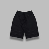 lace trade shorts VAQ11P002- BK VAQUERA 