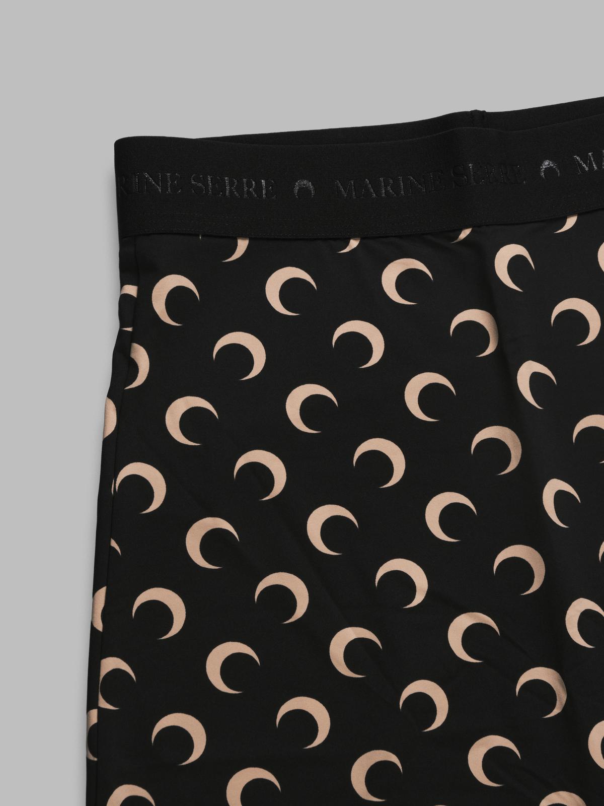 moon printed jersey biker shorts WSH007ACJER0001- IT99 MARINE SERRE 