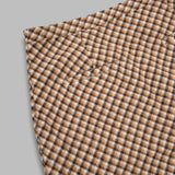 retro blanket check mini skirt VOL2611- MULTI HOUSE OF SUNNY 