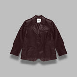 idrey faux leather blazer IDREY- MM30 ESSENTIEL ANTWERP 