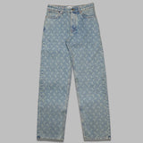 moon laser denim loose jeans MPA066A-CDEN0003- BG10 MARINE SERRE 
