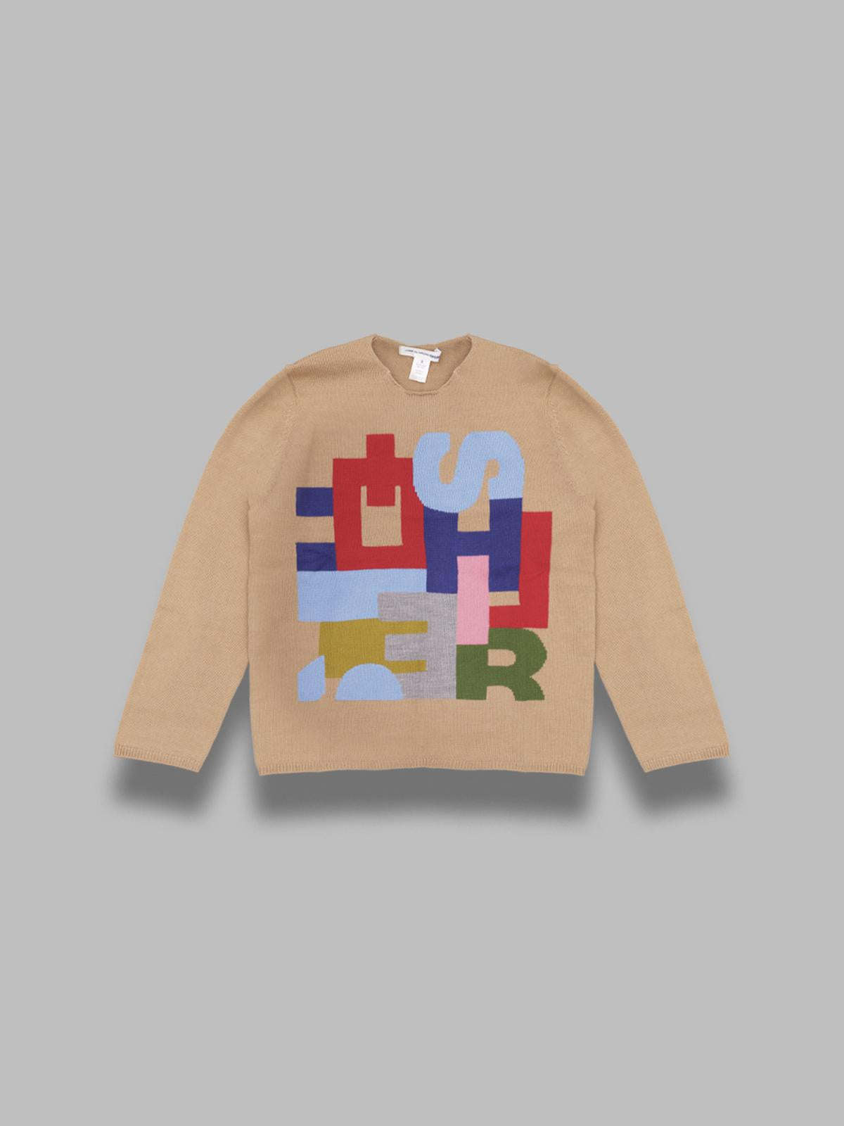 knitted shirt FP-N006-W25- BG COMME DES GARÇONS SHIRT 