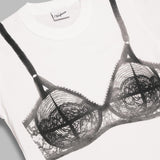 bra t-shirt VAQ10T003- WHT VAQUERA 