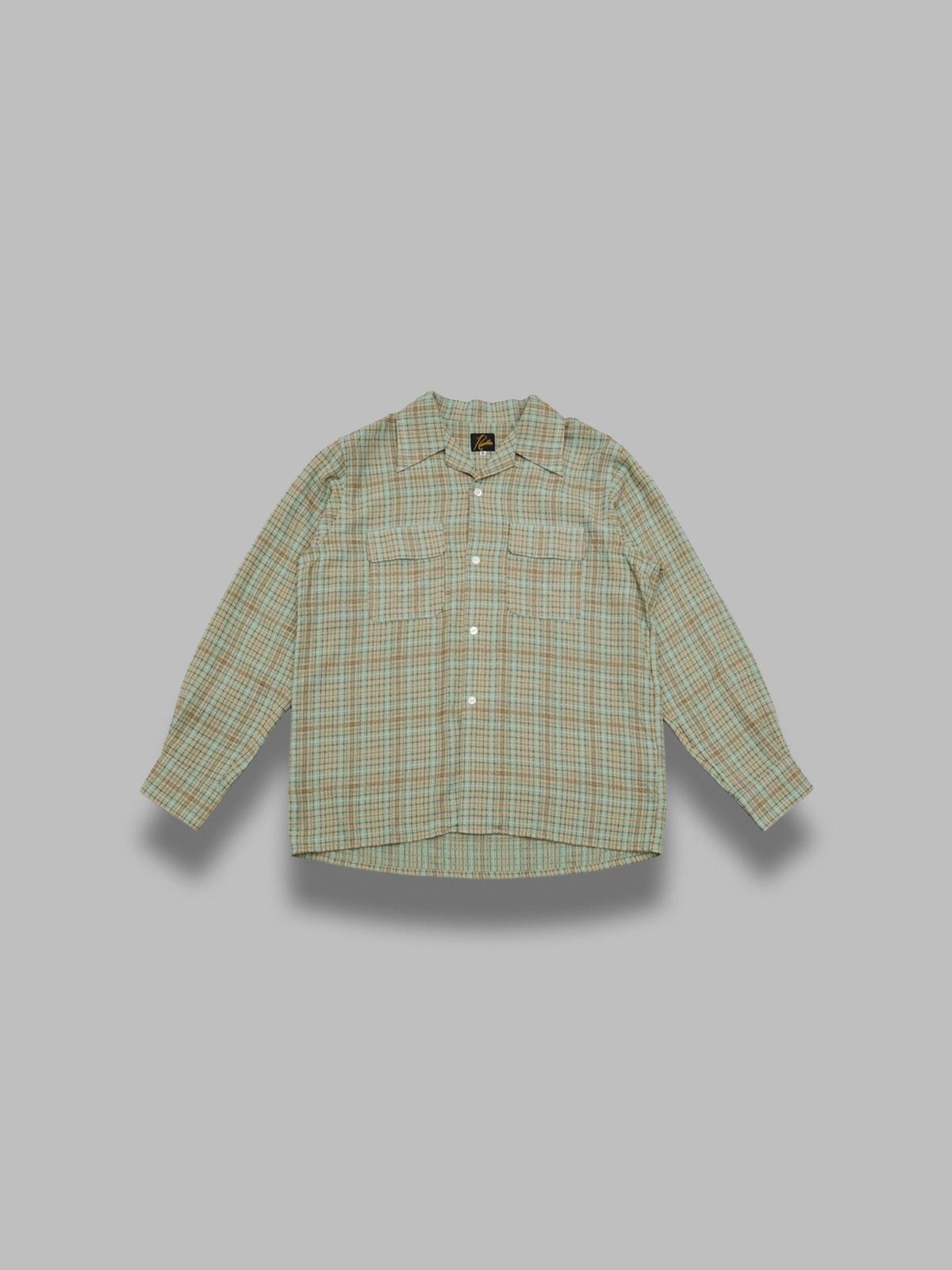 classic shirt - dobby grid SX256- MINT NEEDLES 