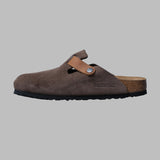 boston concrete gray, suede leather/oiled - calz. s 1029193 CG BIRKENSTOCK 