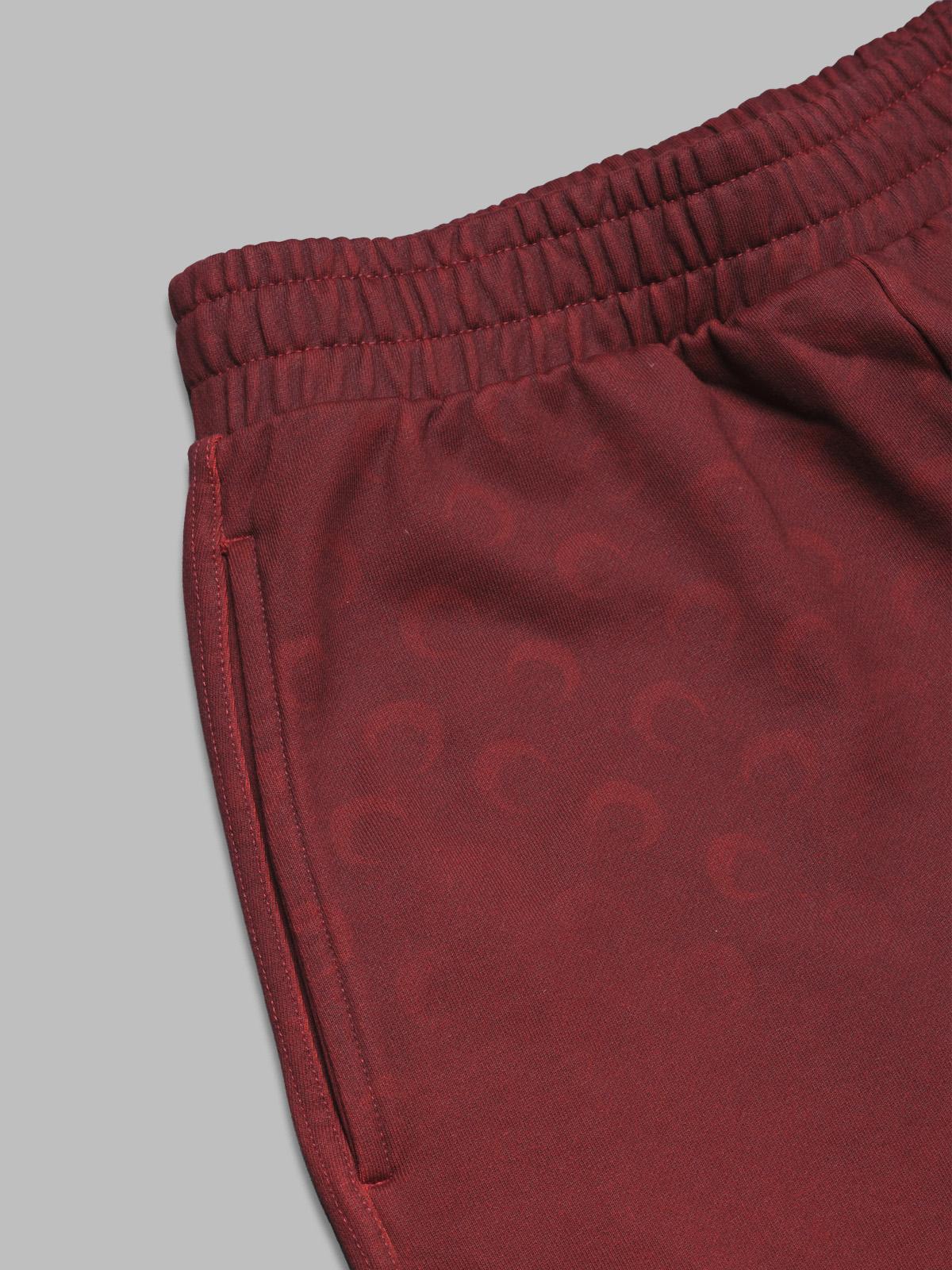 moon faded fleece sweatpants UPA052A-CJER0073- RD10 MARINE SERRE 