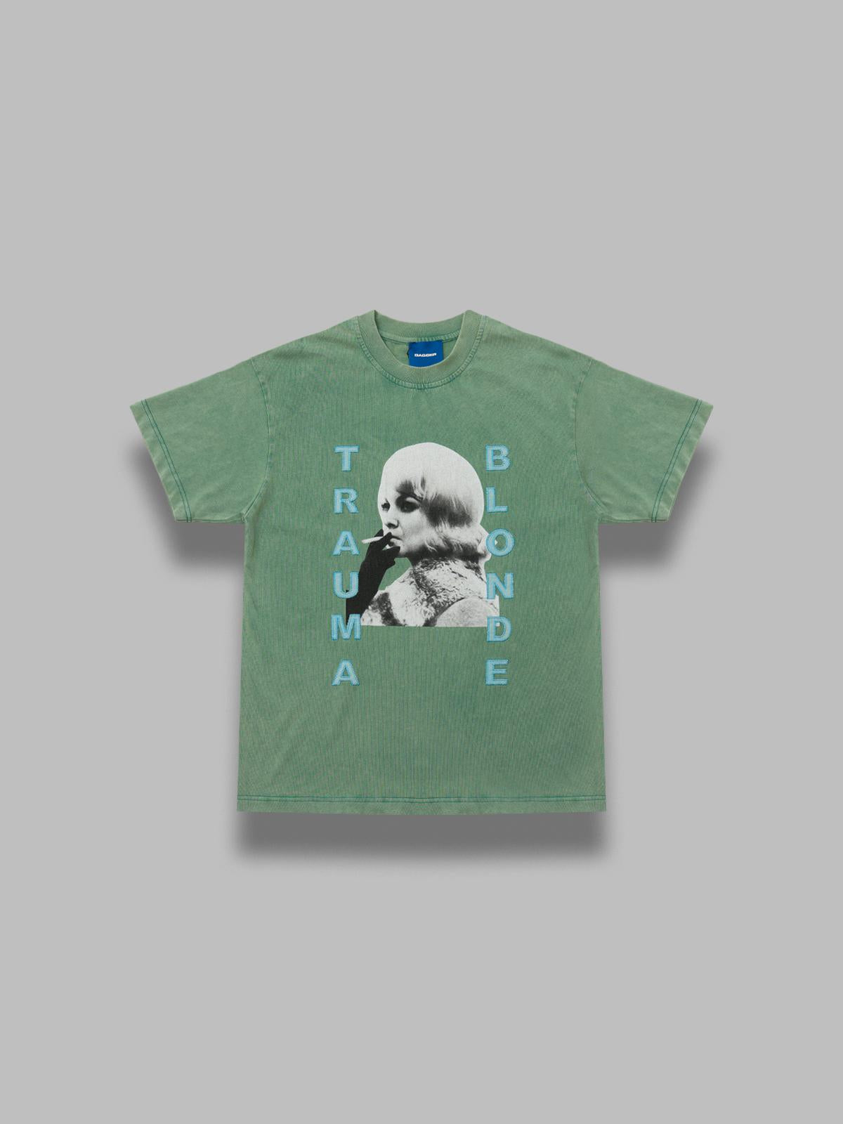trauma t-shirt 11001- GRN DAGGER 