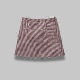 the marie heritage check mini skirt VOL2629- MULTI HOUSE OF SUNNY 