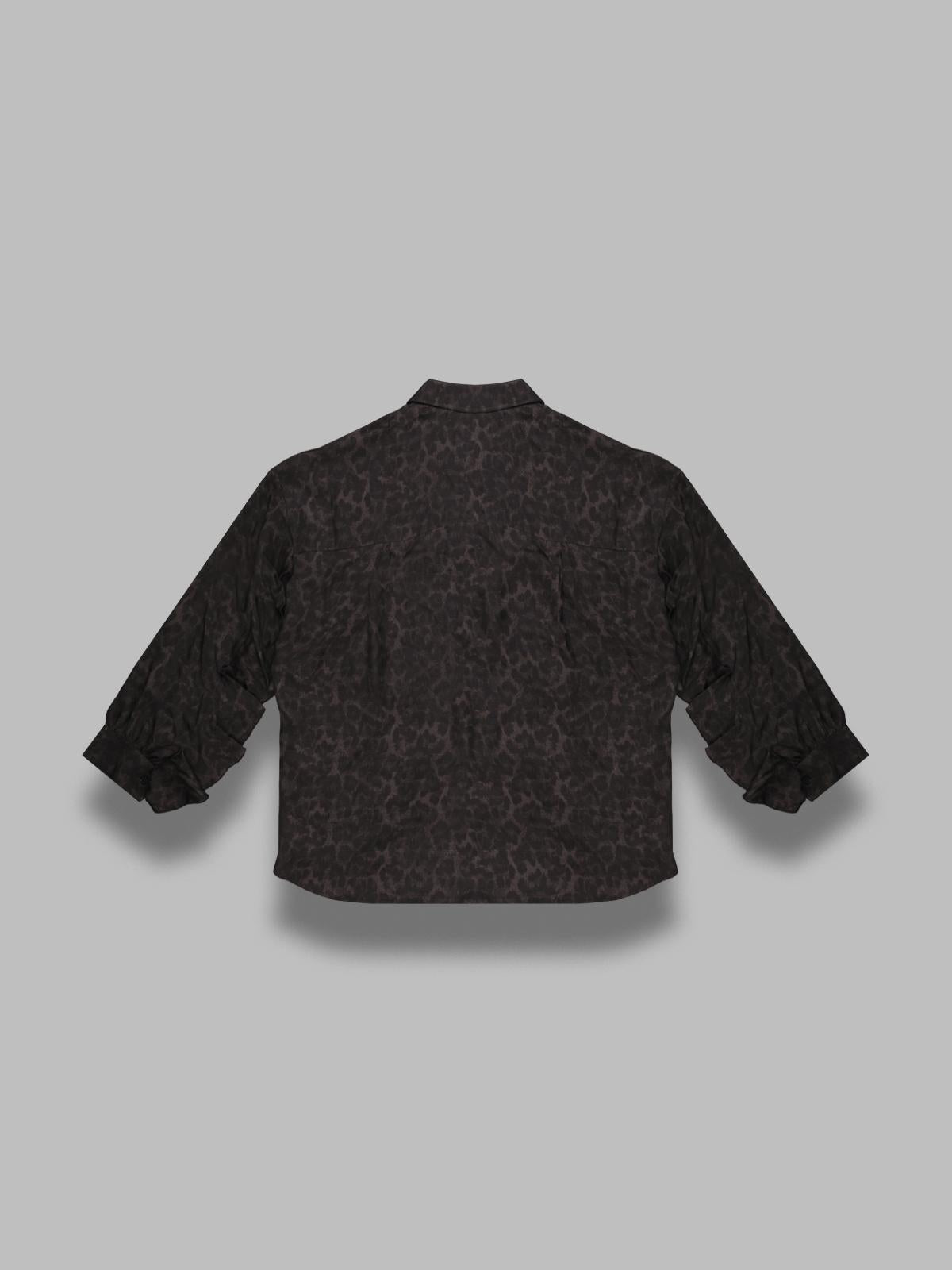 ilorin oversized ruffle shirt ILORIN- I2DK ESSENTIEL ANTWERP 