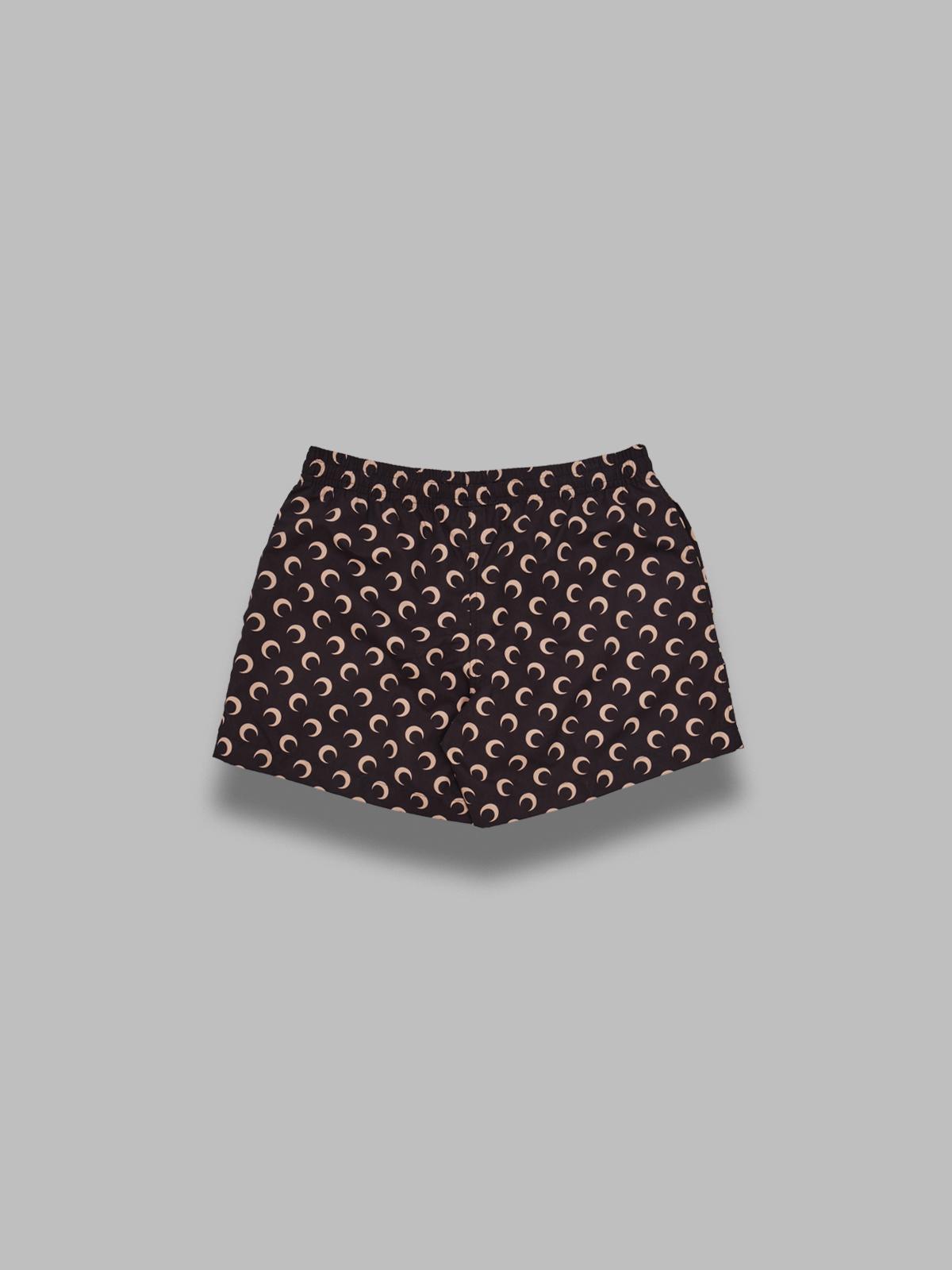 moon printed short MSW002ACWOV0088- IT99 MARINE SERRE 