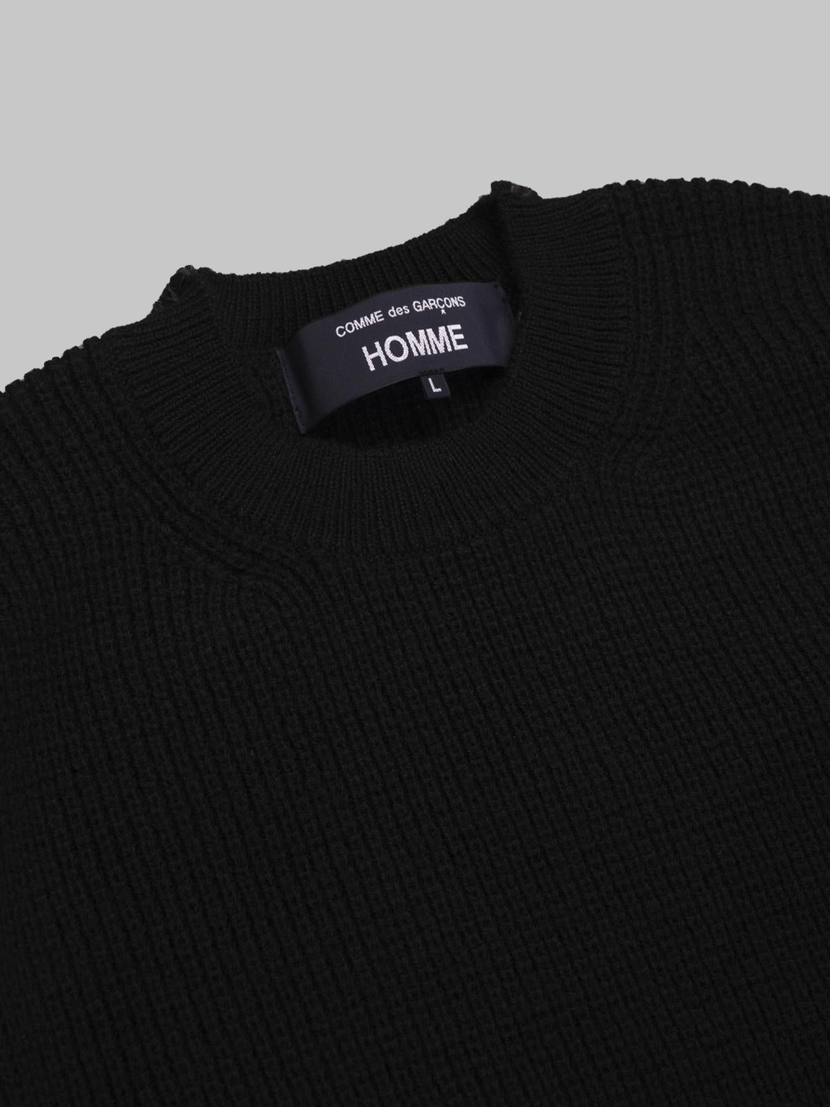 men's sweater HP-N005-W25- BK COMME DES GARÇONS HOMME 