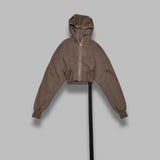 collage gimp hoodie DS01F4233-F- 34 RICK OWENS DRKSHDW 