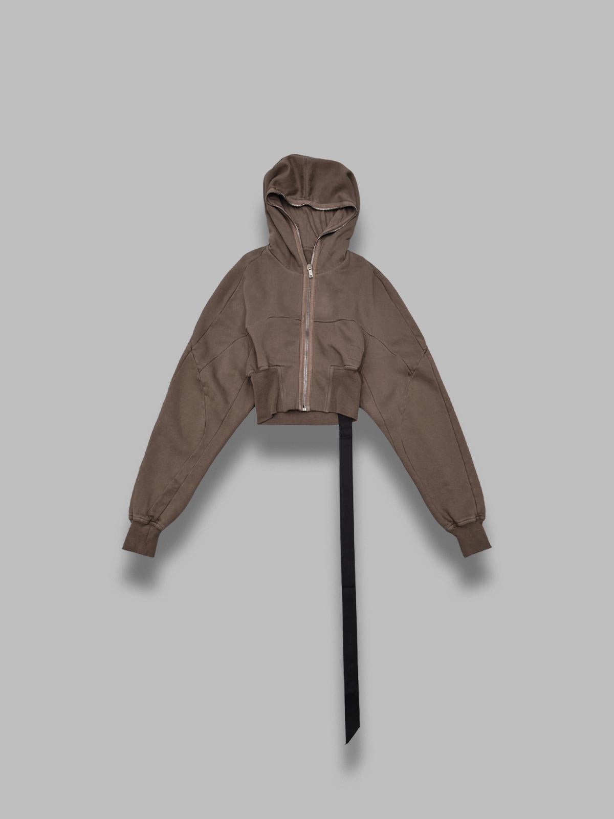 collage gimp hoodie DS01F4233-F- 34 RICK OWENS DRKSHDW 