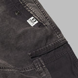 cotton satin cargo trousers J14PT172- BK MAISON MIHARA YASUHIRO 