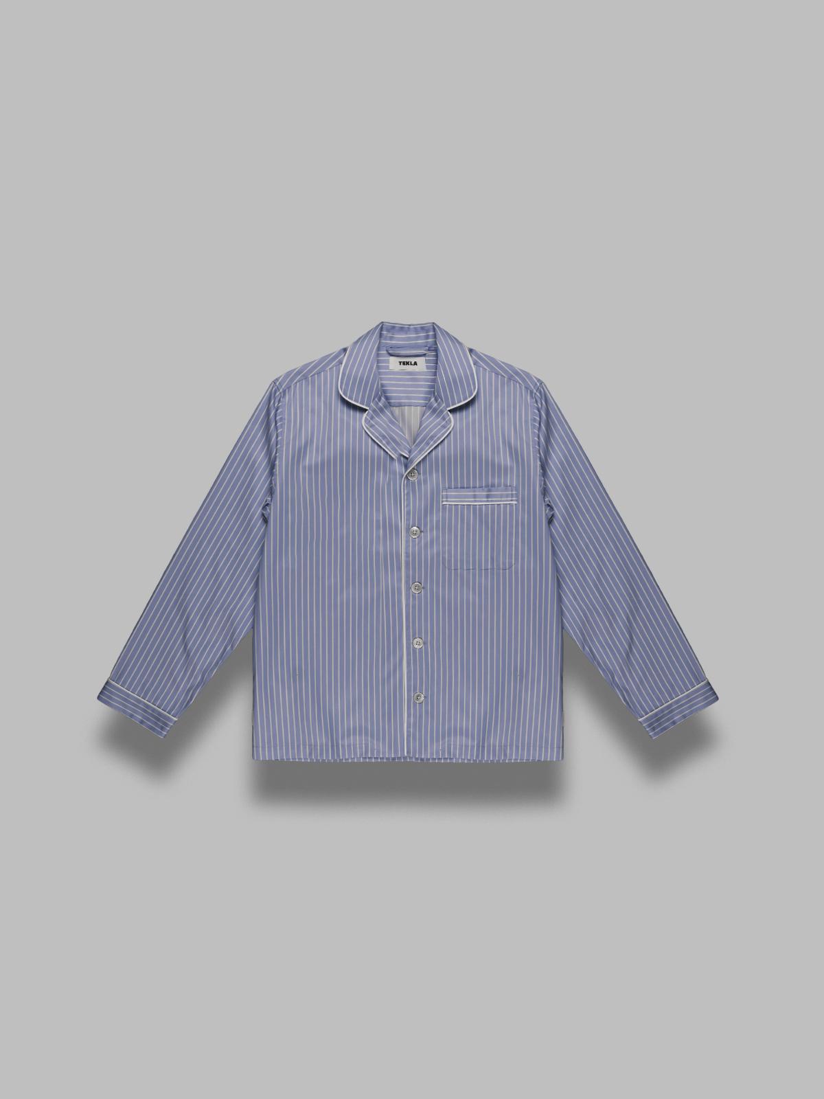 sateen pyjamas shirt ST-SHIRT-LS-407- PS TEKLA 