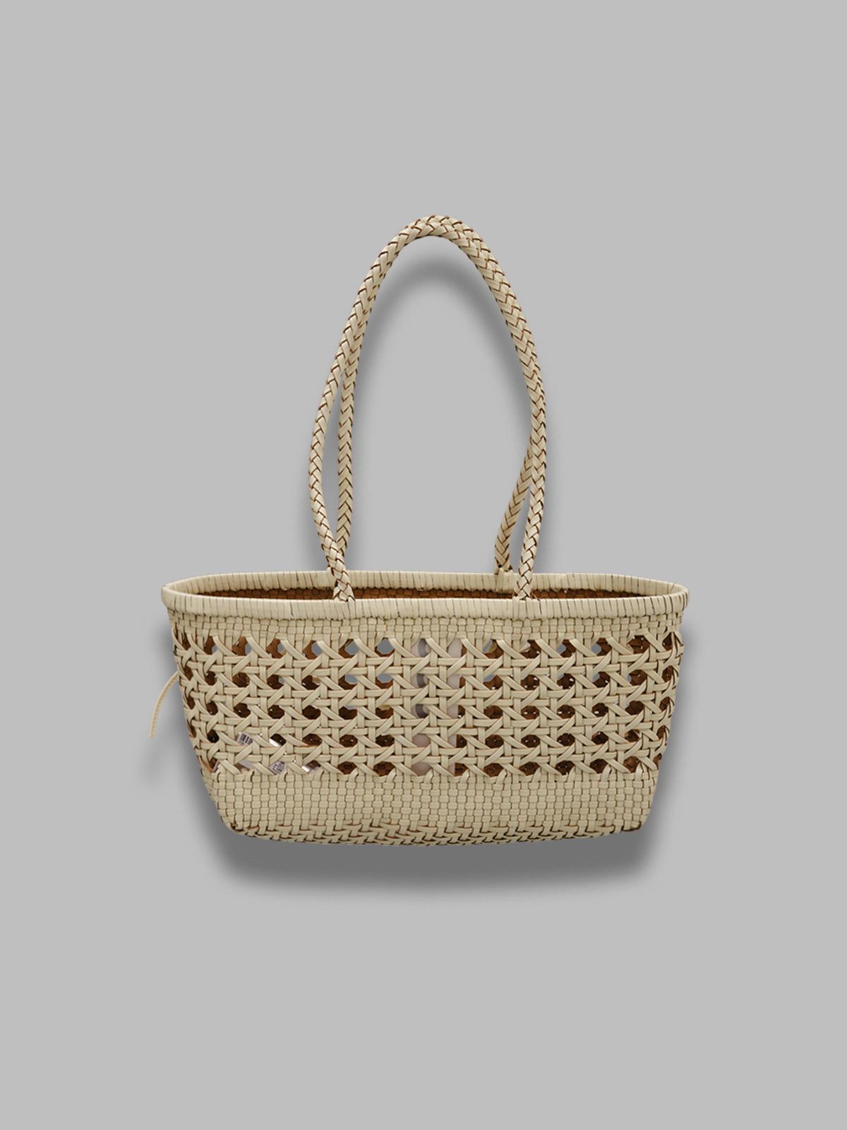 biscuit shoulder bag 25SB06006102- WHT OSOI 