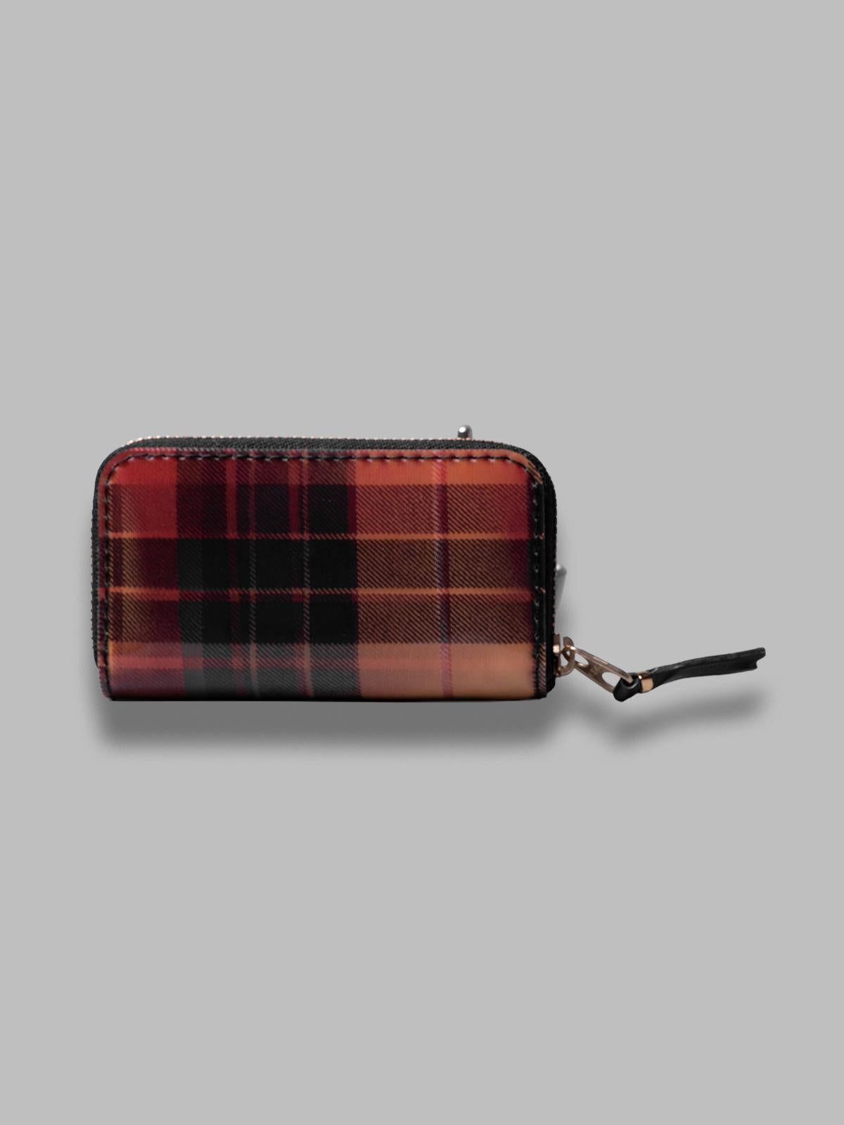 wallet / lenticular tartan - 100% tpu in: 100%cowhide made in spain SA410XLT RY COMME DES GARÇONS WALLET 