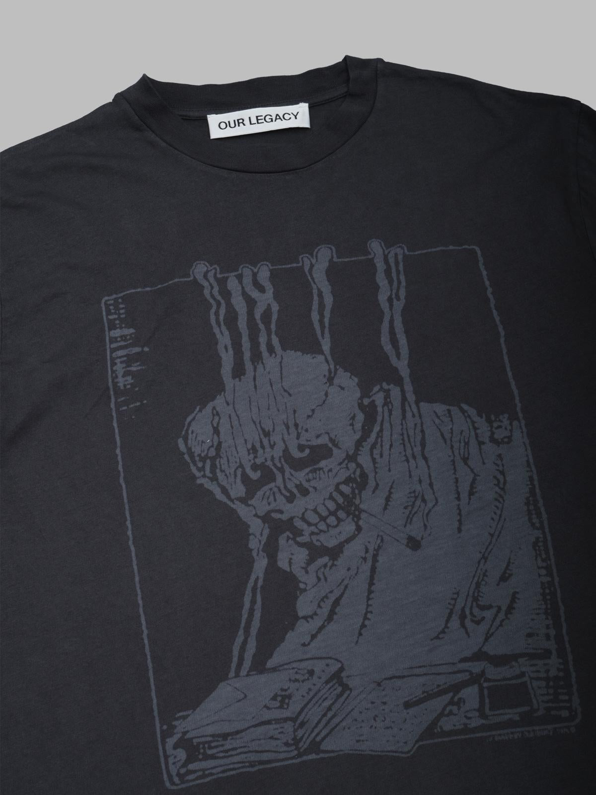 box t-shirt M2266BA- BK OUR LEGACY 