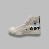 Converse Big Heart Chuck Taylor 70 High Top A08148C- WH COMME DES GARÇONS PLAY 