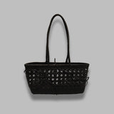 biscuit shoulder bag 25SB06006001- BK OSOI 