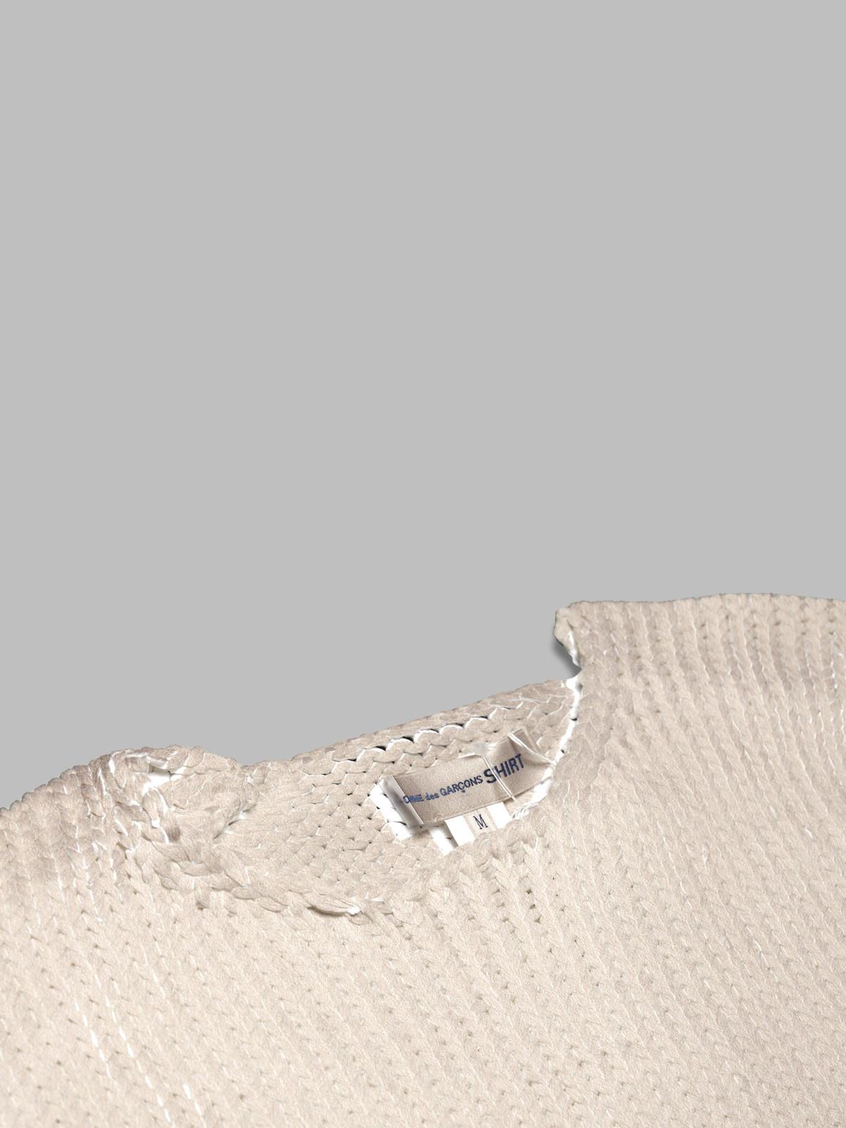 men's shirt knitted FO-N004-S25- BG COMME DES GARÇONS SHIRT 
