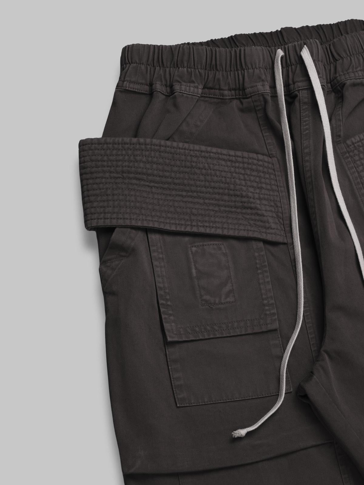 creatch wide cargo drawstring DU02E7394- TW-78 RICK OWENS DRKSHDW 