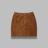 suede mini skirt 115592249-BCR2099- 249 ROTATE 
