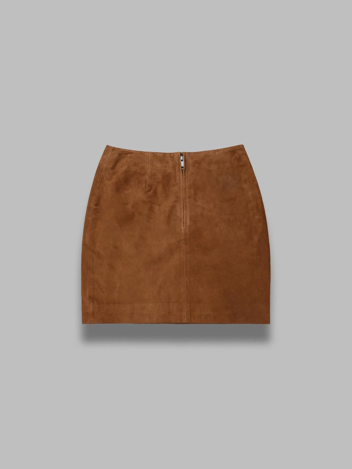 suede mini skirt 115592249-BCR2099- 249 ROTATE 