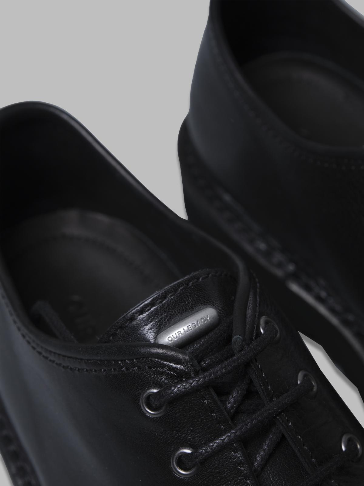 trampler shoe A2257TSB- BK OUR LEGACY 