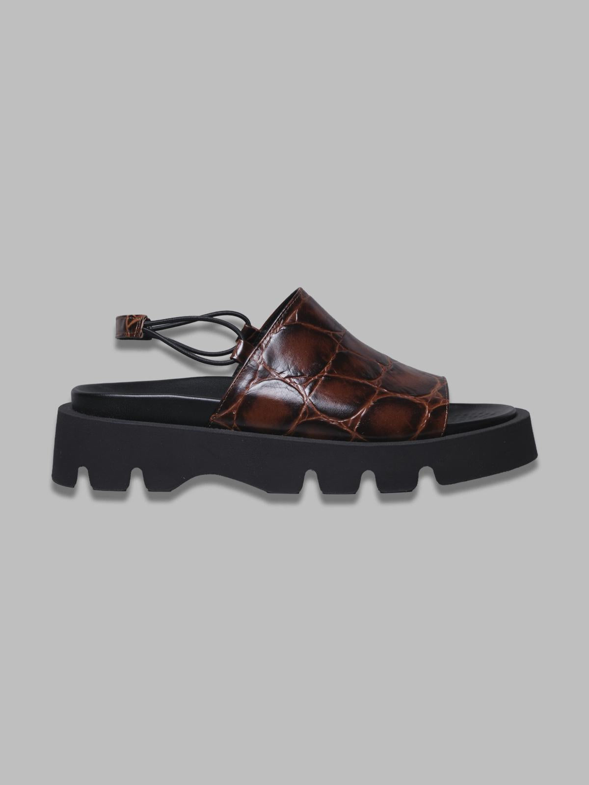 noreen brown coco sandals E8-3891- BW MIISTA 