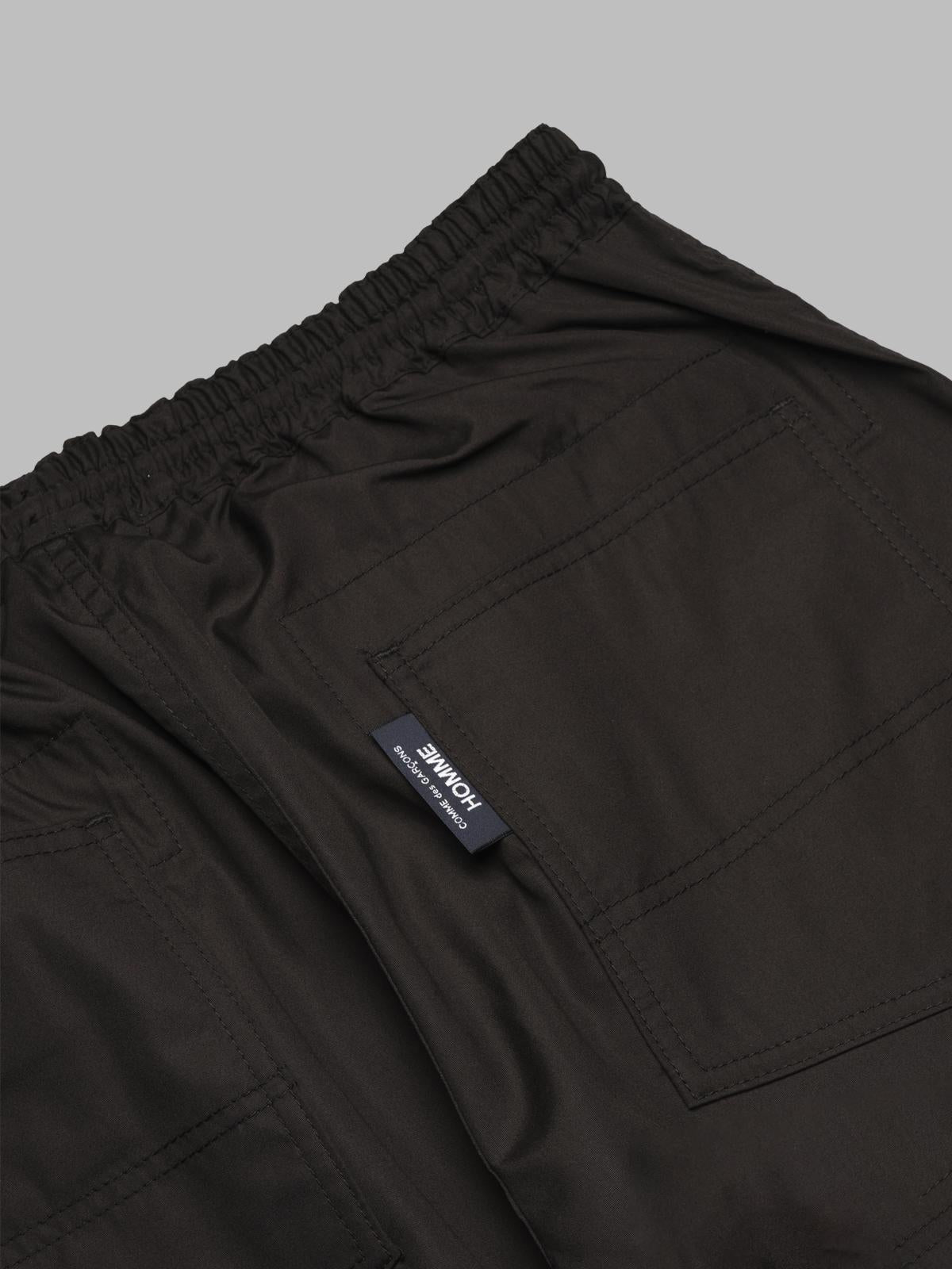 men's pant HO-P103-S25- BK COMME DES GARÇONS HOMME 