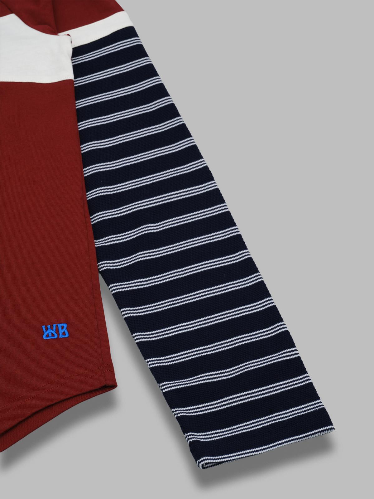 japan jersey shirt MA25JE21-JE01-1000- MULTI WALES BONNER 