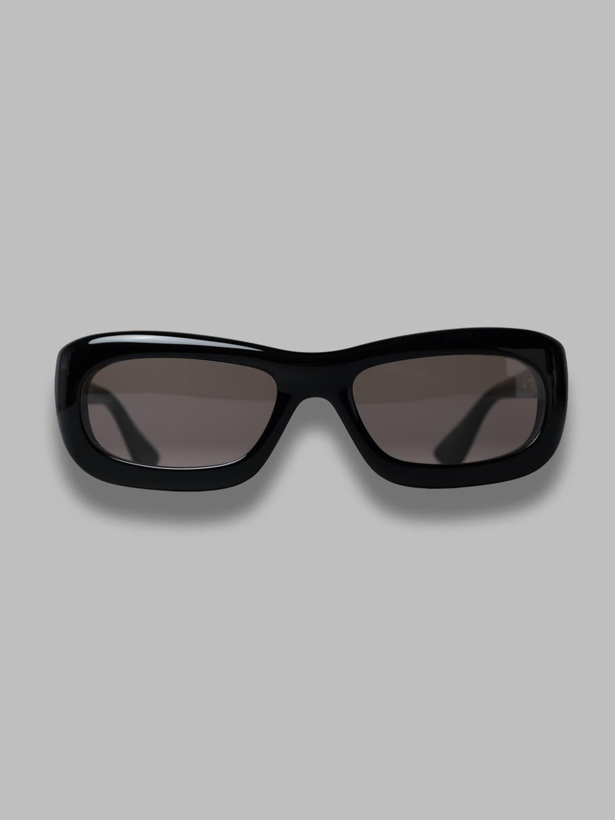 ghaib sunglasses - black acetate, amber lens - made in japan PT-5502- BK PORT TANGER 