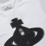 halftone orb classic t-shirt - white 3G01003G-J001M- A401 VIVIENNE WESTWOOD 