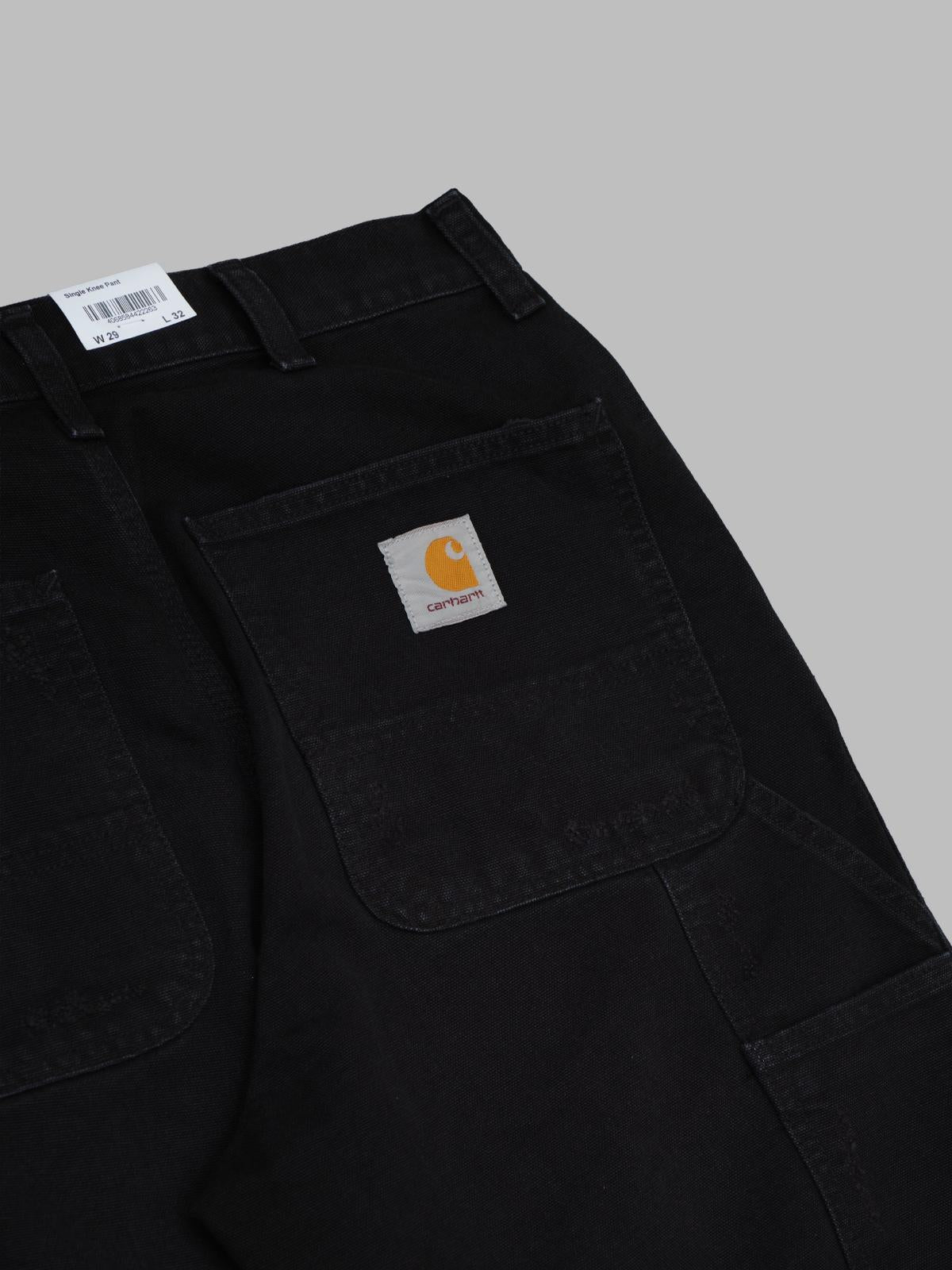 single knee pant 'dearborn' canvas, grind wash I036276- 89B7 CARHARTT WIP 