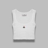 cropped rib vest 1G010011-J009C- A401 VIVIENNE WESTWOOD 