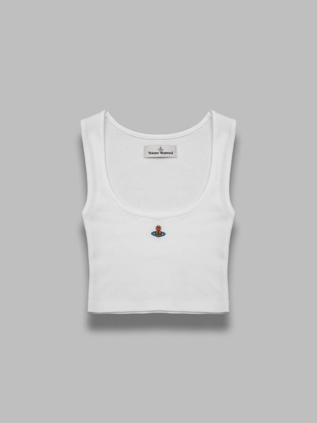 cropped rib vest 1G010011-J009C- A401 VIVIENNE WESTWOOD 