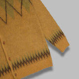 mohair cardigan RW355- YLW NEEDLES 