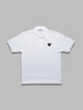 t-shirt black emblem woven