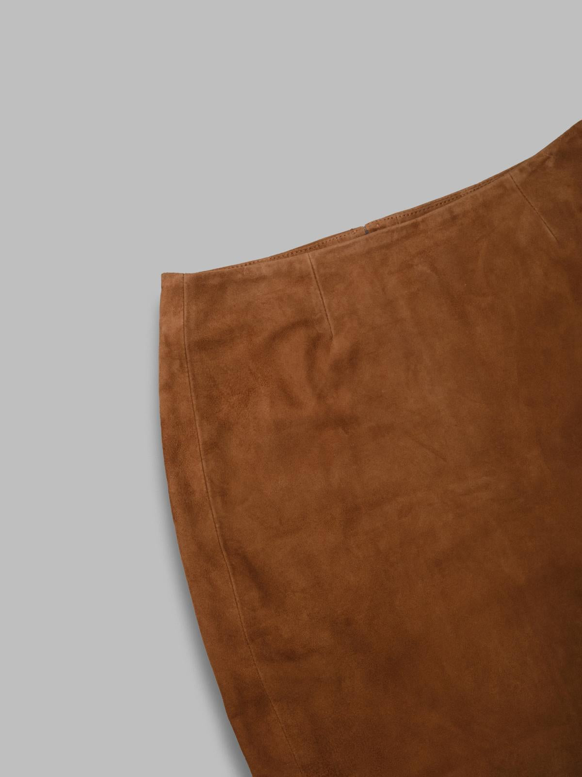 suede mini skirt 115592249-BCR2099- 249 ROTATE 